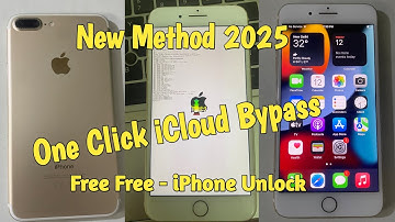 How To iPhone 7 Plus iCloud Unlock || iPhone 7 Plus iOS 15.8.4 iCloud Bypass Free 2025