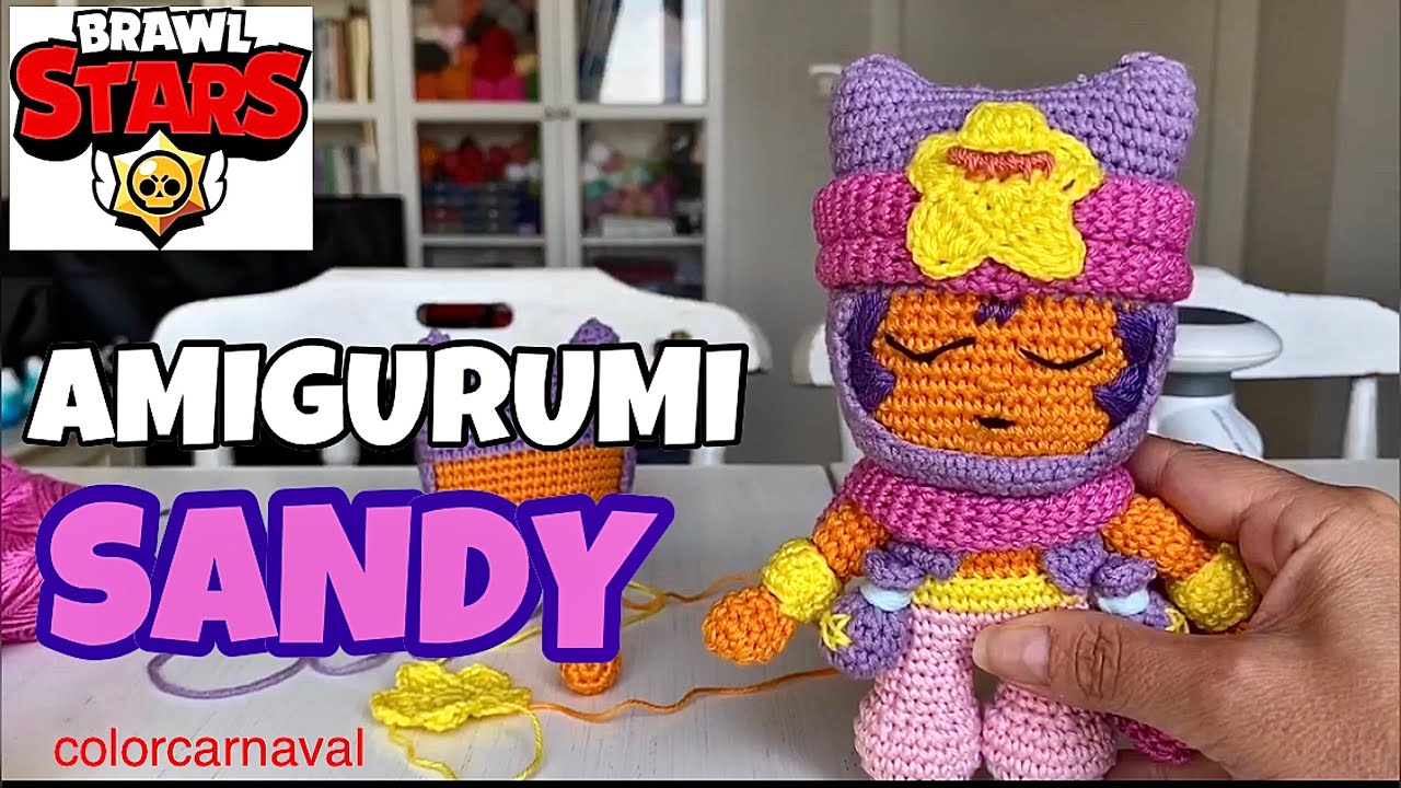 Amigurumi Sandy Yapilisi Brawl Stars 1 45 Languages Subtitles On Youtube - brawl stars crochet pattern