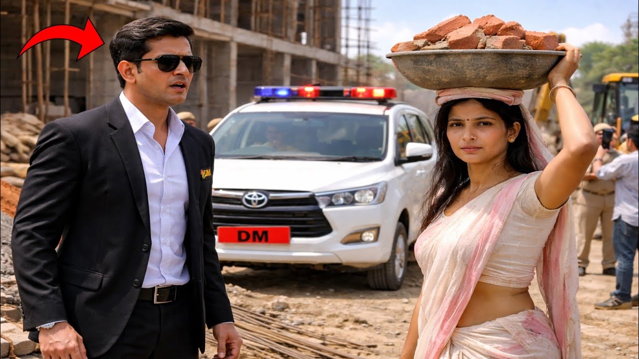 पति 4 साल बाद डीएम बनकर लौटा तो देखा पत्नी कंस्ट्रक्शन बिल्डिंग पर मजदूरी कर रही है फिर जो हुआ