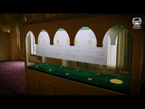 164 قطعة ذهبي ة فاطمي ة ت عرض في مقام سي دنا الن بي شعيب ع