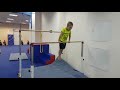Спортивная гимнастика Подъем с переворотом
