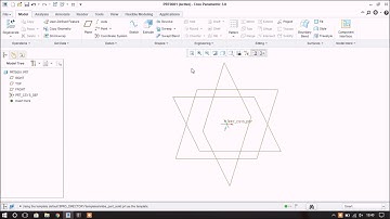 How to change Model Disply and set isometric,  CREO Parametric basics