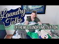 EXTREME LAUNDRY MOTIVATION | CHATTY Laundry Folding | Fold Laundry With Me