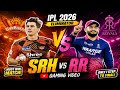 Srh vs rr eliminate match ipl 2026| cricket match game video