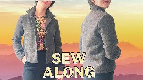 Harriet Jacket Sew Along // Fully Lined Style Arc Sewing Tutorial