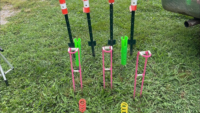 DIY 5 gallon bucket and PVC rod holder for bank fishing. 