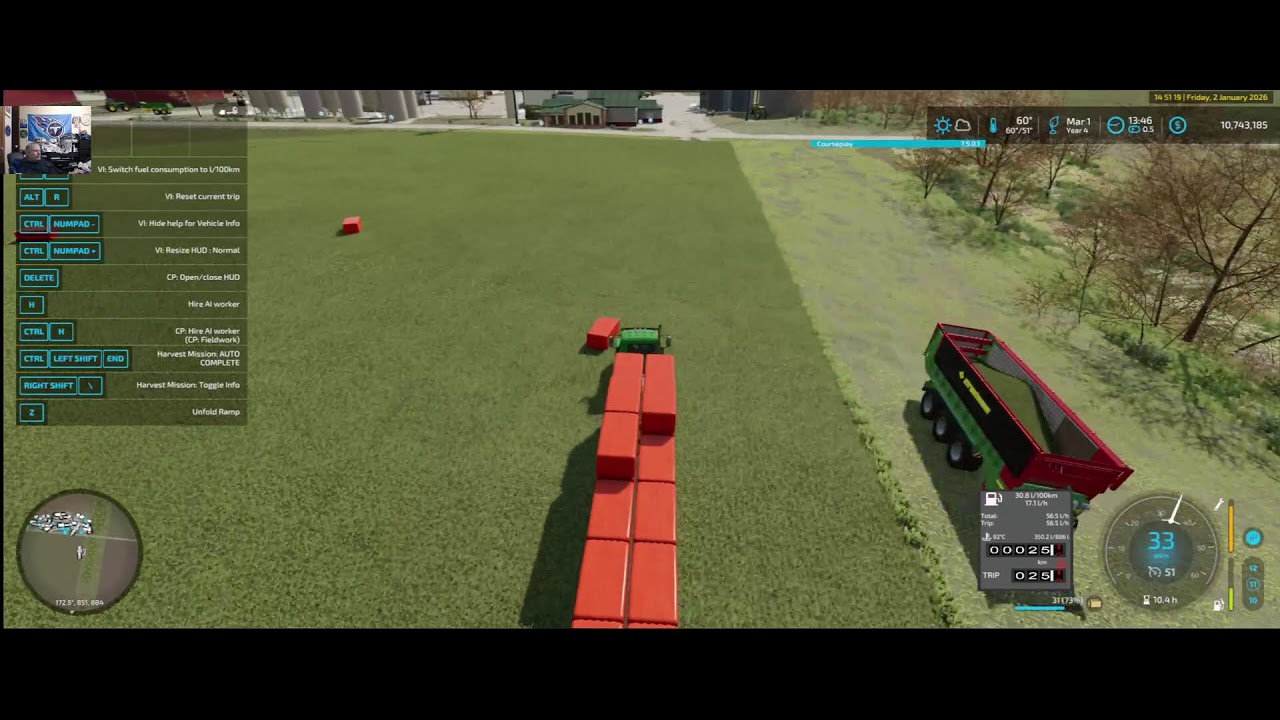 Farming Simulator 22 part 128 Big Flats Texas Cheesy Naughty Horse Farm 