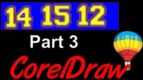CorelDraw Tips & Tricks Many Contour on one item Part 3