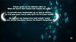 JONATHAN G YASAN GOBE NA (he knows my tomorrow) Lyrics
