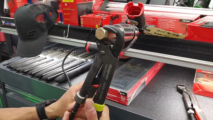 Tool Truck Tuesday! Snap On Pliers PWZ1QAVH Quick Adjust demo