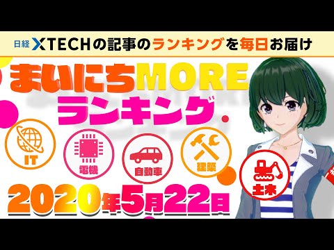 【まいにちMOREランキング】-2020年05月22日-