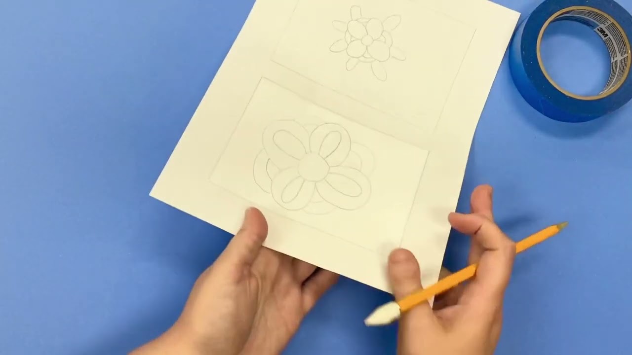 Marker Printmaking: Step 1