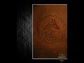 Celtic Wolf Stamp, Leather Work,Hand Tooled, Custom Leather