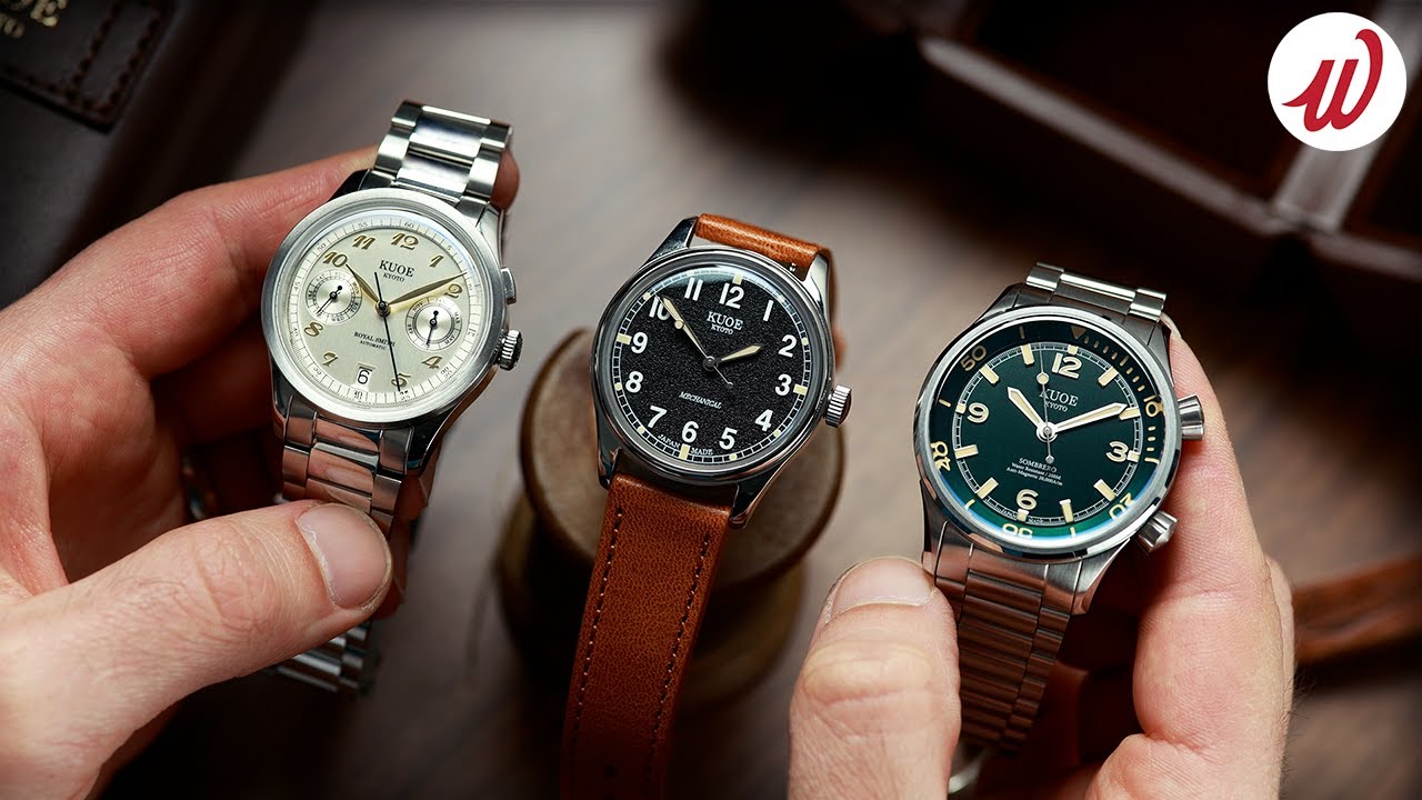 Is This Japan's Top Microbrand? Kuoe Watches Hands-On Review - YouTube