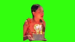 happy birthday meme green screen