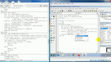 011 Program Menambah Data dan Koreksi CRUDCreate,Read,Update,Delete Menggunakan Ms Visual Basic 6.0
