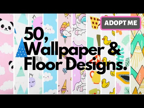 Every New Adopt Me Wallpaper And Floor Covering 50 Designs