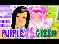 Using Only ONE COLOR in Adopt Me...with Megan Plays | BUILD BATTLE CHALLENGE in Roblox