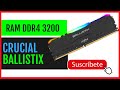 Memoria RAM crucial Ballistix DDR4 RGB BL8G32C16U4BL 