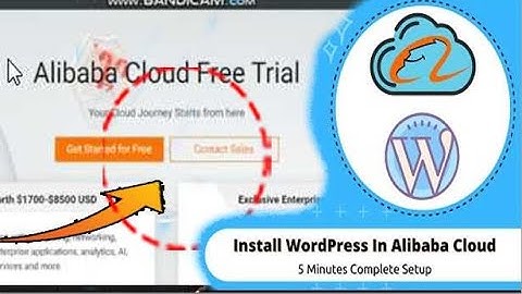 How To Install WordPress In Alibaba Cloud | 1 Minutes Complete Setup free trail