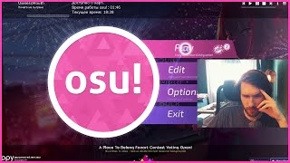 Юзя играет в Osu! 29.04.22 UselessMouth