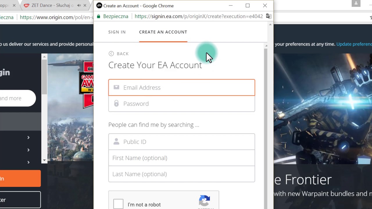 Your Origin account will now be called an 'EA Account' - Polygon