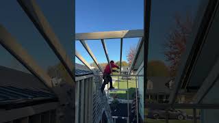 Framing Out Breezeway Addition | #work #shorts
