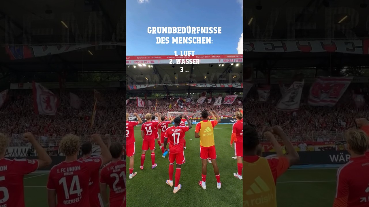 Union! 🔴⚪️✊ #FCUnion #FCUSGE #Bundesliga