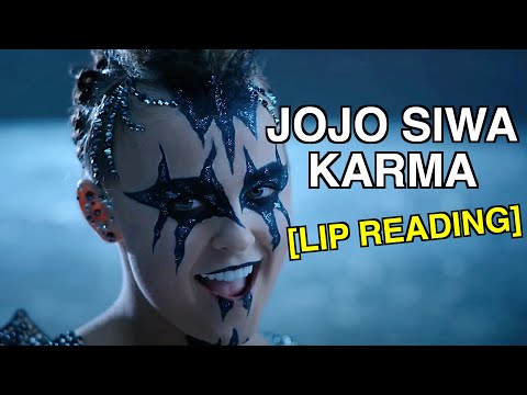 JoJo Siwa - Karma (Lip Reading)