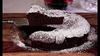 How to make flourless chocolate cake