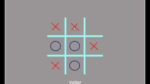 Jogo da Velha em Java - Deu Velha