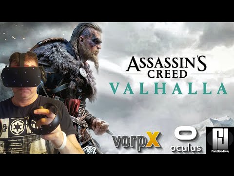 VorpXを使用したVRでのASSASSIN&rsquo;SCREEDVALHALLAのテスト// Oculus Rift S // RTX 2070 Super