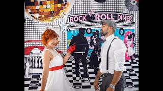 Jim & Jen 50s Vintage Pin-up Rockabilly Wedding