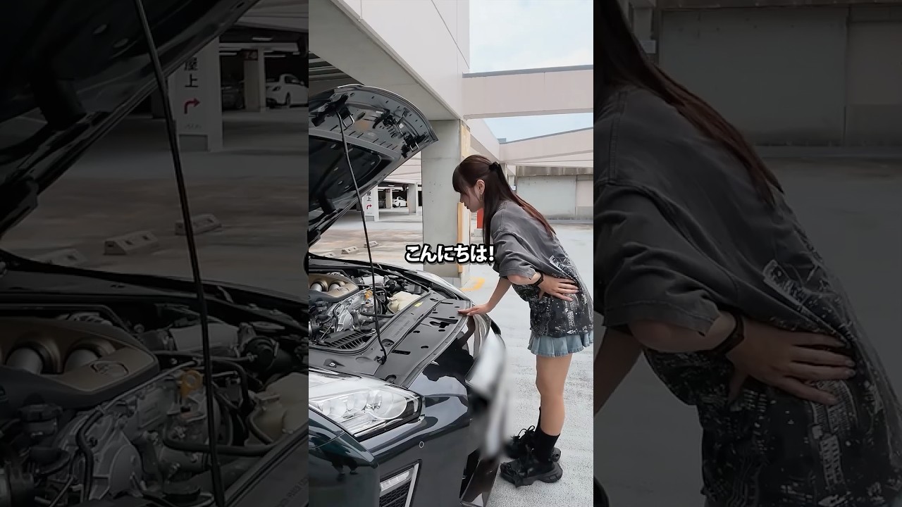 【月収1,000万円超⁉️】NISSAN GT-Rの前に立つ女性をナンパしてみたら…