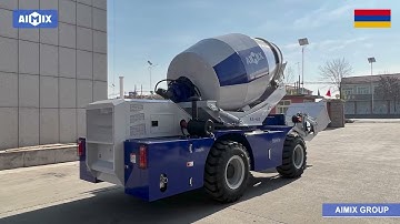 AS-4.0 Self Loading Mixer Testing Before to Armenia