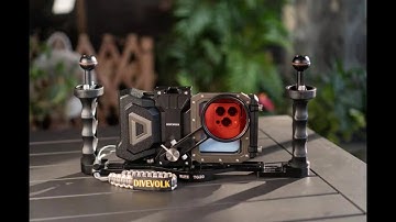 DIVEVOLK Seatouch 4 Max, Expansion Clamp, and Red Filter | How to Assemble