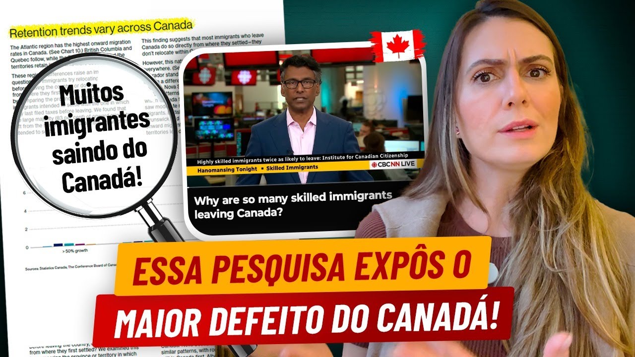 Se o Canadá é tão bom, por que tanta gente está deixando o país?