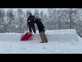 チロルチョコ式屋根の雪下ろし