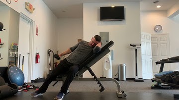 Incline Side Lying Lateral Raise