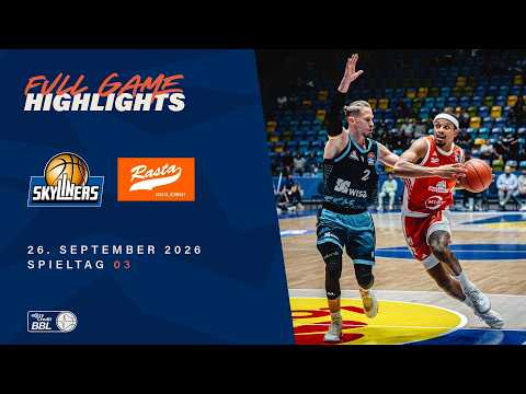 SKYLINERS vs. RASTA Vechta - Full Game Highlights - Spieltag 3, 26/27
