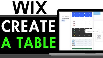 How to Create a Table in Wix 2025 (QUICK GUIDE)