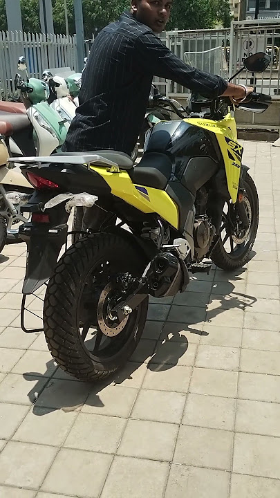 2024 Suzuki V-Strom SX 250 Exhaust Sound Test #youtubeshorts #shorts #exhaust #sound #video#trending
