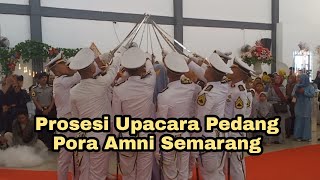 Prosesi Upacara Pedang Pora Amni Semarang | Aji &amp; Sarah Di Gedung PGRI Pemalang