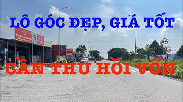 Cần tiền. Bán lỗ lô góc ngay KCN Vsip2