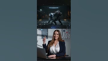 Google Veo 3: Epic Robot Duel Looks Like a 3D Fighting Game!