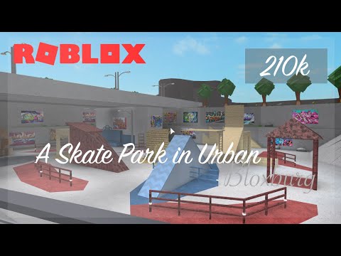 Skate Park Under The Bridge Tour On Bloxburg Roblox Youtube - skatepark roblox