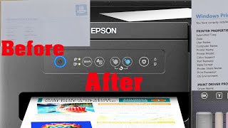 Fix Epson Ink Printer not printing colors