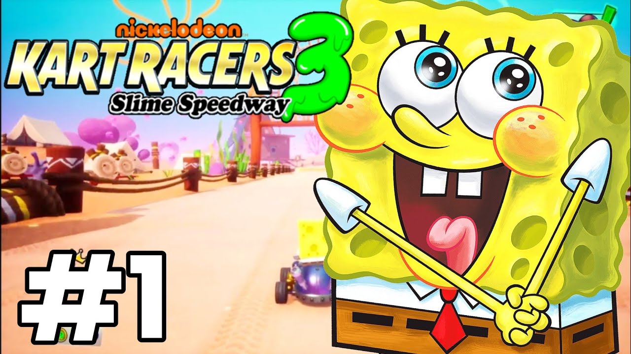 Nickelodeon Kart Racers 3: Slime Speedway Gameplay Walkthrough part 1 ( ps5 )