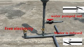 How to make a water pump without electricity LIU DIEN NUOC