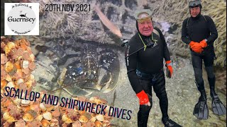 Guernsey Scallop divers, we have never seen so many scallops in my life [20th Nov 2021]